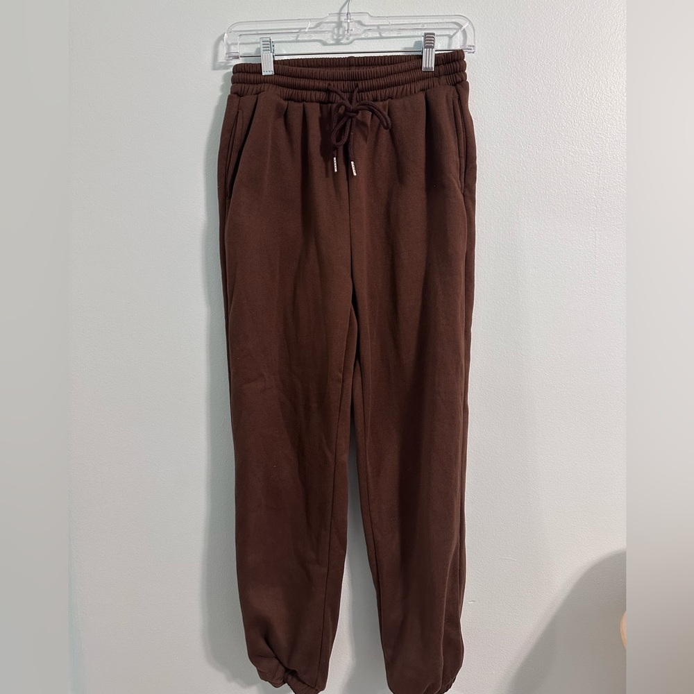 Brown Sweatpants Small